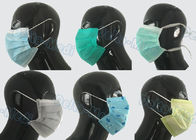 Wygodna jednorazowa maska ​​na twarz Lekka z regulowanym zaciskiem mostka na nosie dostawca