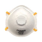 Jednorazowa maska ​​respiratora przeciwpyłowego FFFP1V Lekka Brak odsłoniętych elementów metalowych dostawca