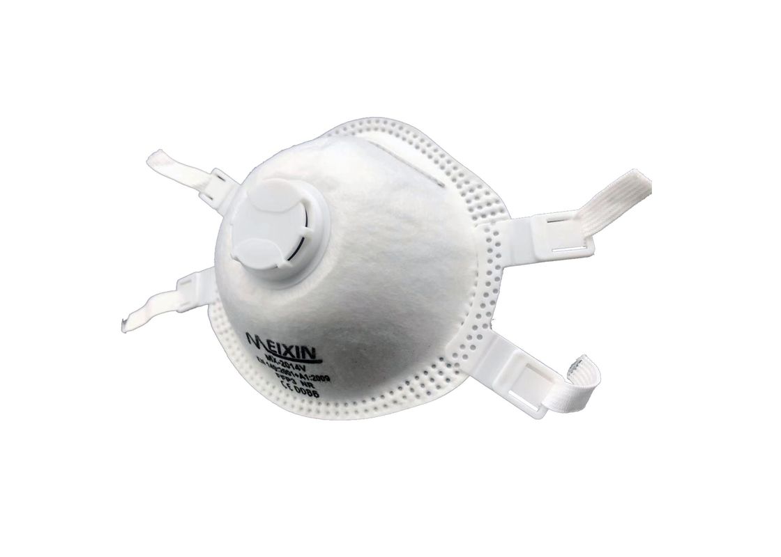Jednorazowy stożkowy kształt jednorazowej maski przeciwpyłowej z łatwym zaworem oddechowym dostawca