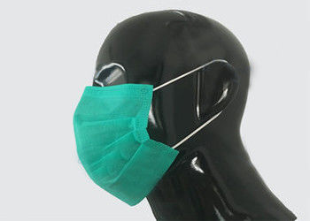 Lekka jednorazowa maska ​​na twarz Oddychająca do laboratorium / przemysłu dostawca