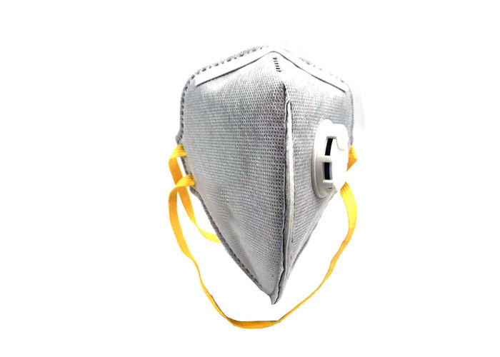 Składana pionowo maska ​​przeciwpyłowa z 4-warstwowym zaworem o wysokiej wydajności filtra, przeciwmgielna dostawca