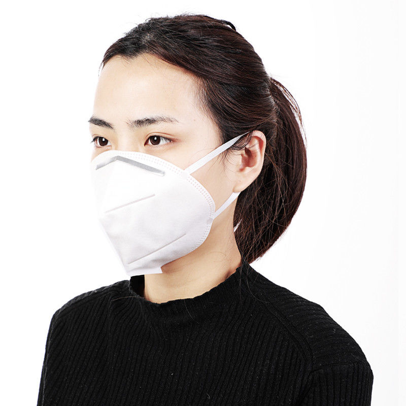 Bezpieczna, składana, płaska maska, jednorazowa maska ​​N95 o wysokiej wydajności filtra dostawca