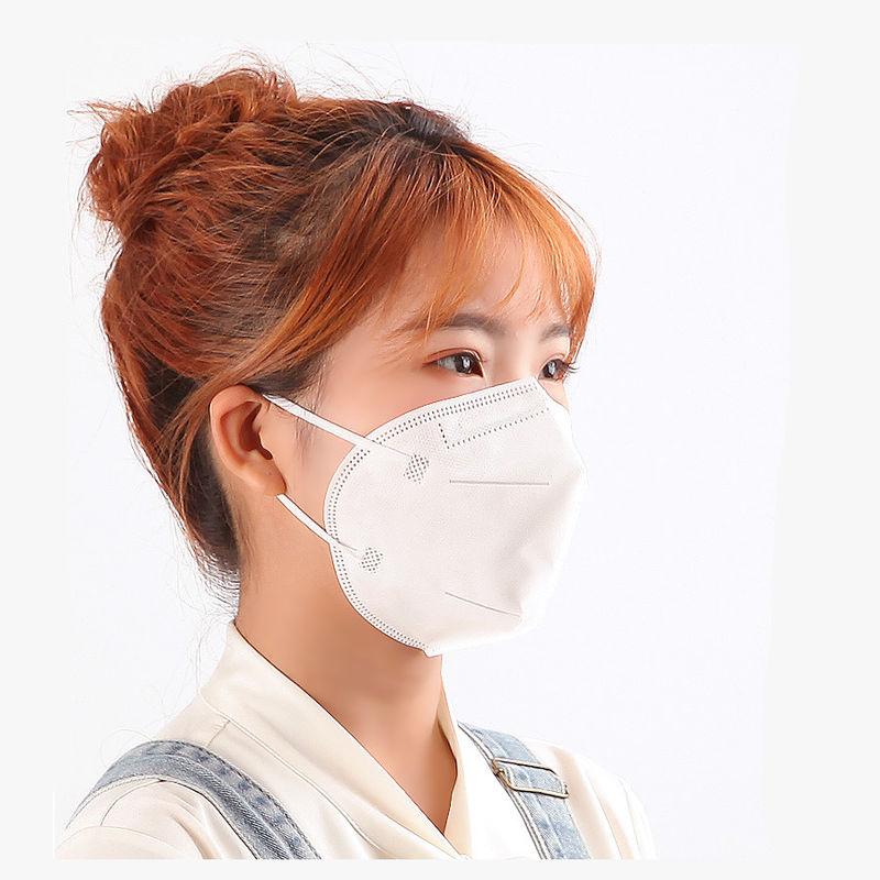 FFP1 Składana maska ​​przeciwpyłowa N95, jednorazowa maska ​​N95 o niskiej odporności na oddech dostawca